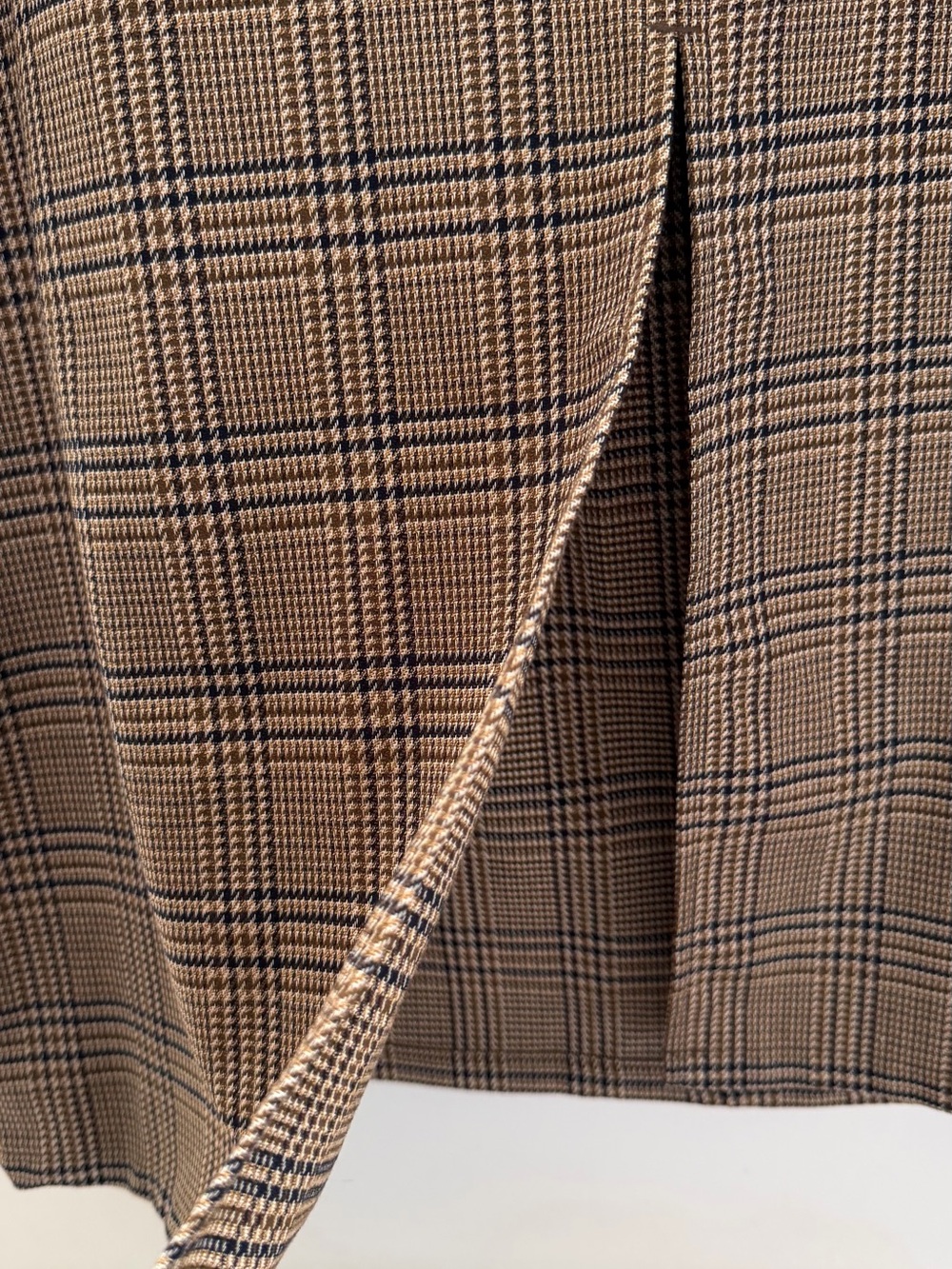 Worthington Brown Plaid Pencil Skirt - Picture 2 of 6